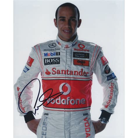 Lewis HAMILTON autograph