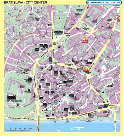 Map of Bratislava | Bratislava, Map, Bratislava slovakia