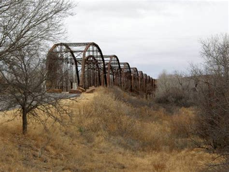 Canadian River, Texas history, bridges, vintage & new photos, vintage maps.