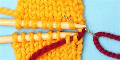 Kitchener Stitch in Two Simple Steps - 10 rows a day | Knitting ...