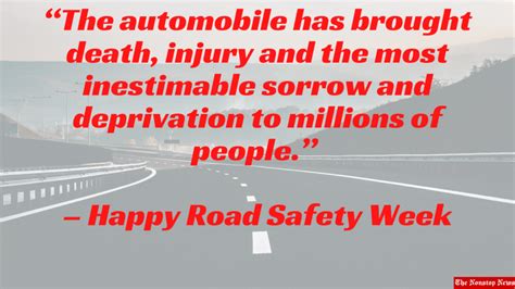 National Road Safety Week 2022: Quotes, Messages, Slogans, HD Images ...