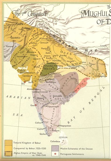 Babur and Humayun and Sher Shah Empires