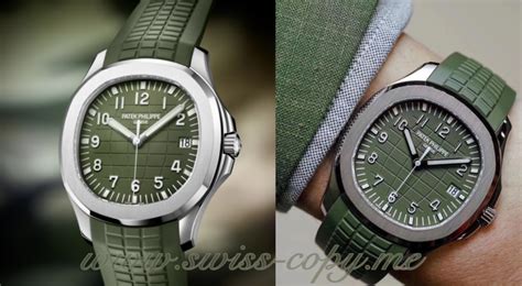 This green Patek Philippe replica watch is full of personality.