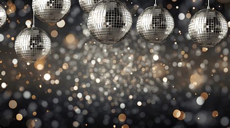 Disco Ball Party Vector Hd Images, Silver Disco Ball Vector Dance Night ...