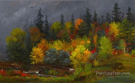 Autumn Foliage Artwork By Jasper Francis Cropsey Oil Painting & Art ...