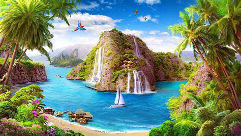 HD Paradise Wallpapers - Top Free HD Paradise Backgrounds - WallpaperAccess