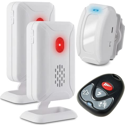 GREENCYCLE Wireless Motion Sensor Detector Alarm, Home Security ...