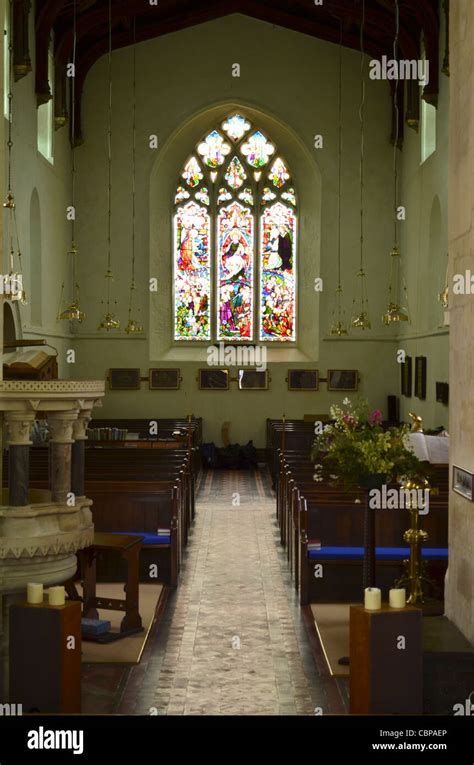 St. Mary's Church, Kempsford, Gloucestershire, Cotswolds, UK Stock ...