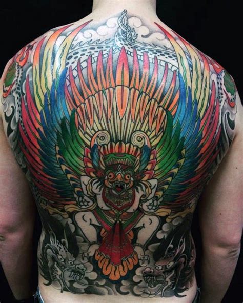 50 Garuda Tattoo Designs For Men - Humanoid Bird Ink Ideas