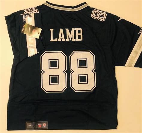 Cee Dee Lamb Dallas Cowboys Jerseys in Color Rush and Blue | Etsy