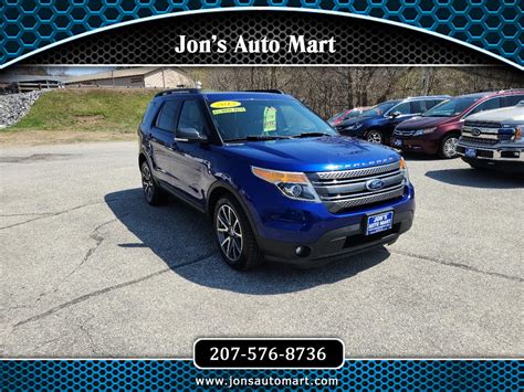 Used 2015 Ford Explorer XLT 4WD for Sale in Lewiston ME 04240 Jon's ...