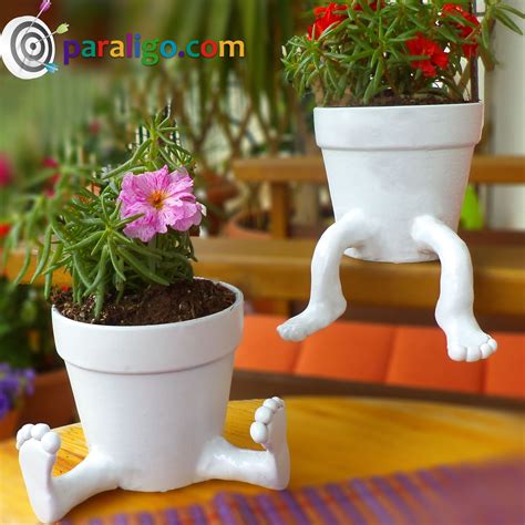 Ceramic pots with feet Diy | Paraligo.com