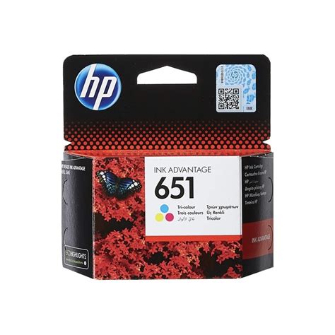 HP 651 Tri-color Original Ink Advantage Cartridge -C2P11AE-