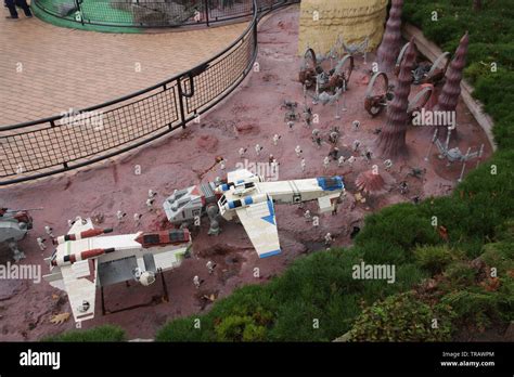 Lego Star Wars theme in Legoland Billund, Denmark Stock Photo - Alamy