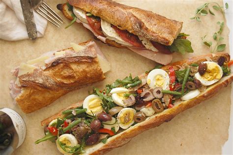 3 Classic French Baguette Sandwich Recipes