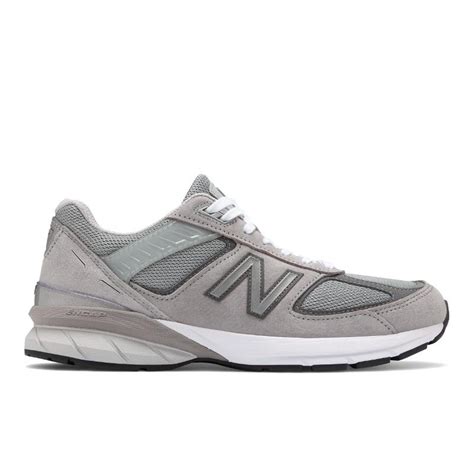 New Balance Men's 990v5 Running Shoes - Extra Wide (4e- Width)- Grey ...