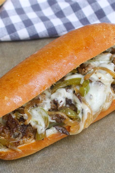 Simple Philly Cheesesteak Steak Sandwich Recipe | Deporecipe.co