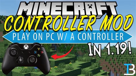 How To Play Minecraft with A Controller on PC (Java Edition 1.19) - YouTube