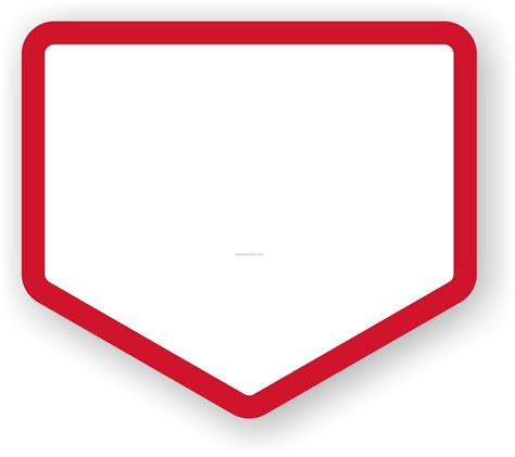 Baseball Home Plate Clip Art