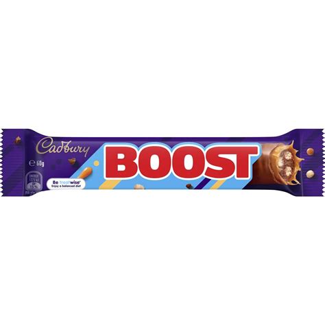 Cadbury Boost Chocolate Bar 60g | Woolworths