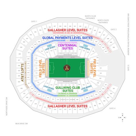 Mercedes Benz Stadium Atlanta Concert Seating Chart | Elcho Table