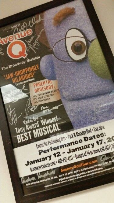 Avenue Q | Tony awards, Broadway musical, Greatful