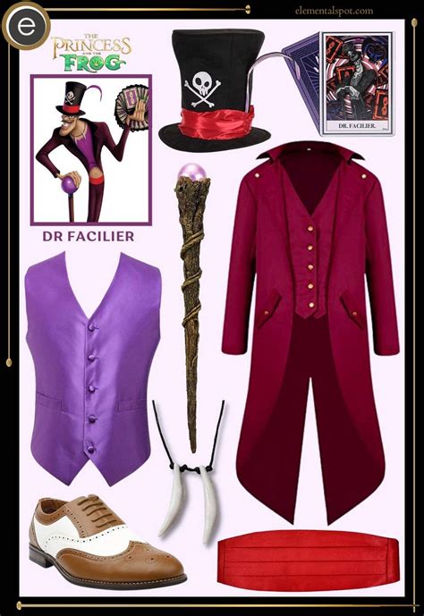 Dress Up Like Dr Facilier from The Princess and The Frog - Elemental Spot