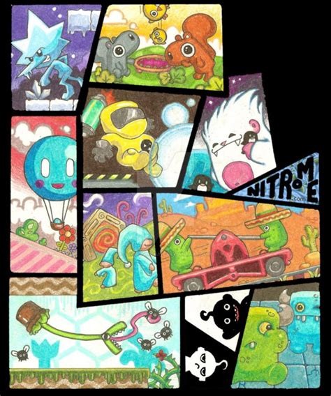 Nitrome Minis by StarlightJune on DeviantArt