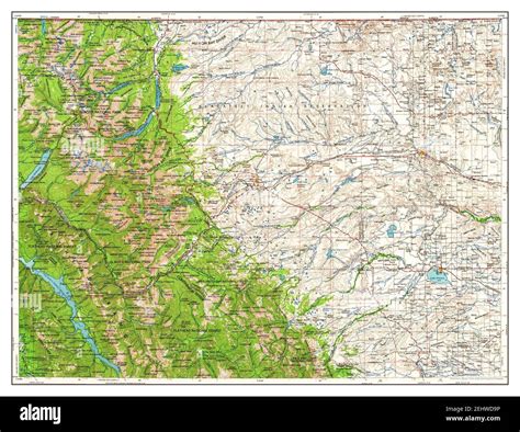 Cut Bank, Montana, map 1964, 1:250000, United States of America by ...