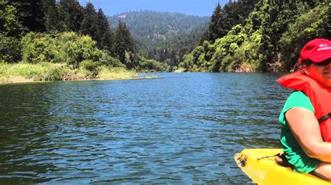 Kayaking on the Russian River in Northern California - YouTube