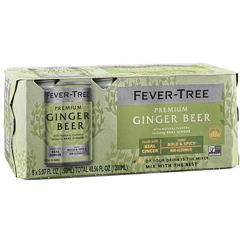 Fever Tree Ginger Beer 8pk 5 oz Cans - Applejack