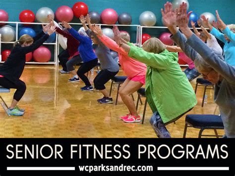 Specialty Senior Fitness Programs Offered at Enrichment Center ...