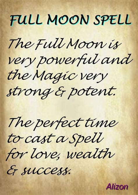 Full Moon Spells | Full moon spells, Moon spells, Full moon love spell