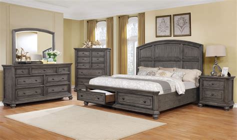 Lovania 6 Piece Queen Size Storage Bedroom Set - Casa Leaders Inc.