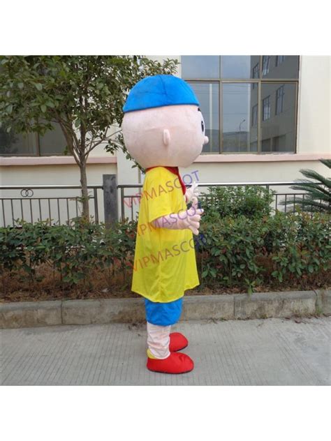 Caillou Mascot Costume Adult Size Caillou Boy Cartoon Mascot Costumes ...