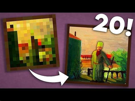 How to make custom paintings in Minecraft