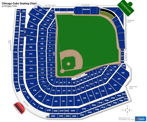 The Best 29 Wrigley Field Detailed Seating Chart With Seat Numbers ...