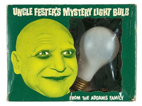 Image 80 of Uncle Fester Light Bulb Toy | metallife-tv