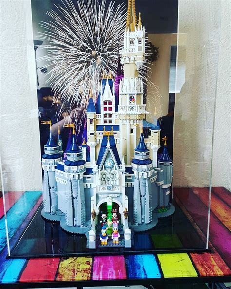 Lego Disney Castle Acrylic Display Case