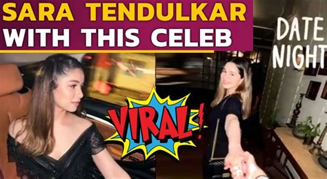 Sara Tendulkar went on a date with this celebrity, find out who – SPOINDIA