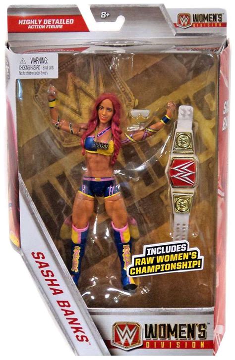 WWE Wrestling Elite Womens Division Sasha Banks Exclusive 6 Action ...