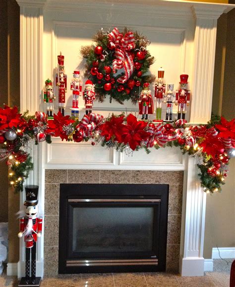 10+ Christmas Decoration For Fireplace Mantel - DECOOMO