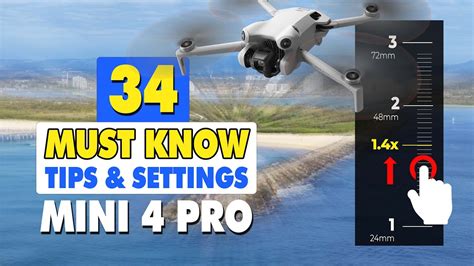 34 Must Know DJI Mini 4 Pro Tips & Tricks | DJI Fly App Settings ...