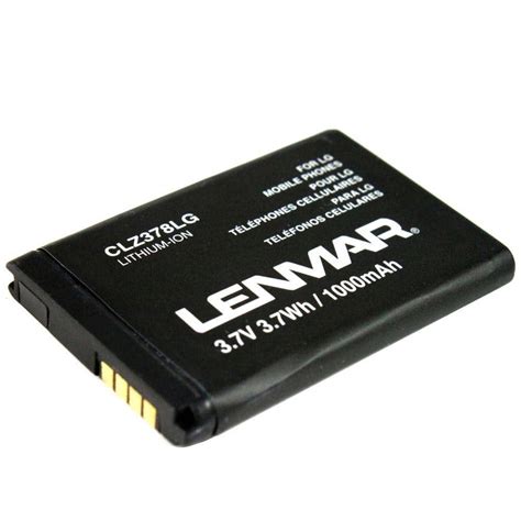 Lenmar Lithium Ion 800mAh/3.7-Volt Mobile Phone Replacement Battery ...