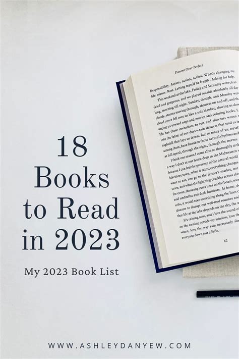 18 Books to Read This Year (2023 Book List) | Ashley Danyew