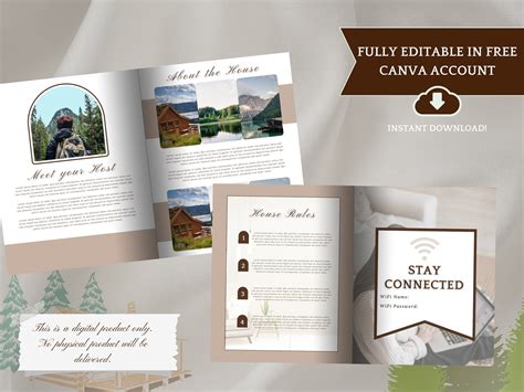 Airbnb Welcome Book Template Airbnb Template Airbnb Welcomer - Etsy