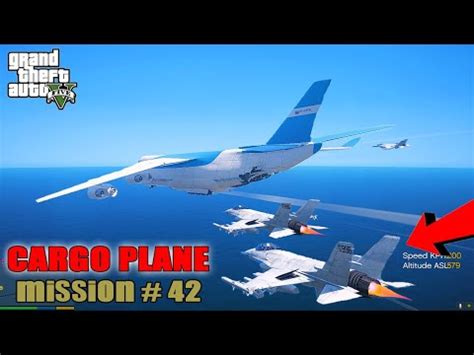 Grand Theft Auto V Best MISSION || GTA 5 Cargo Plane Mission || Trevor ...