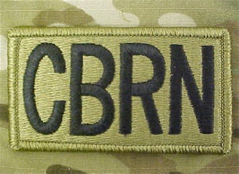 CBRN Multicam Brassard Patch with Hook Fastener – Military Uniform ...