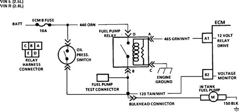 Fuel Pump Wiring Diagram For 2000 Chevy S10 - Wiring Diagram