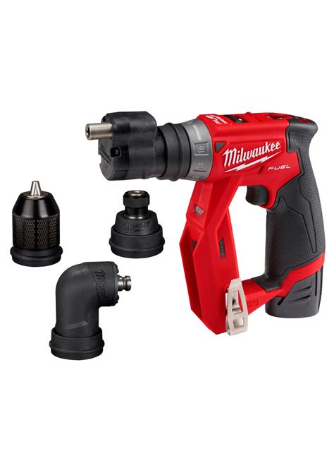 MILWAUKEE Cordless Drill/Driver Kit, Cordless, 0 in-lb to 300 in-lb, 3/ ...